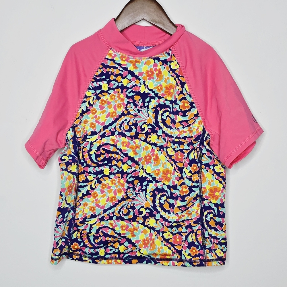 Lands End Kids Rash Guard Size 12